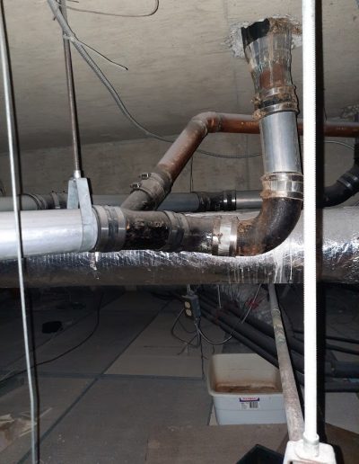 bad toilet drain