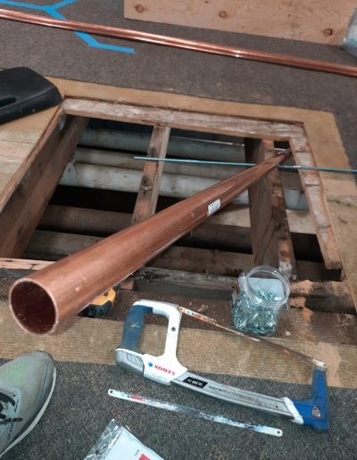crawlspace work