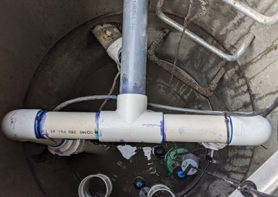 new storm sump system