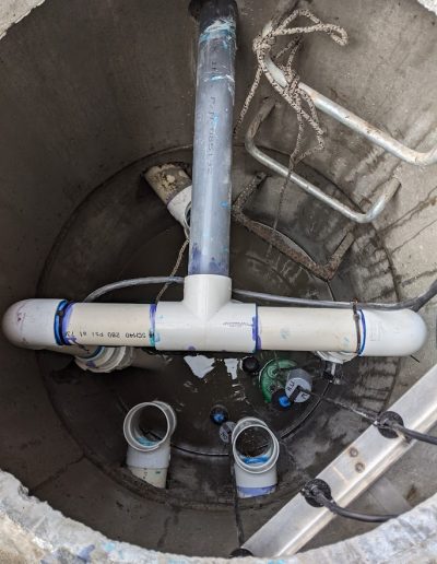 new storm sump system