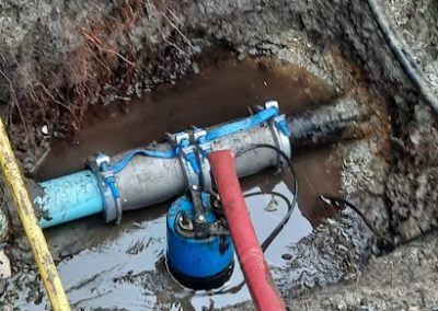 seperated water main repaired