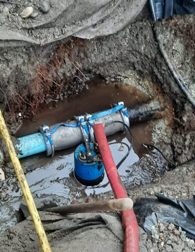 seperated water main repaired