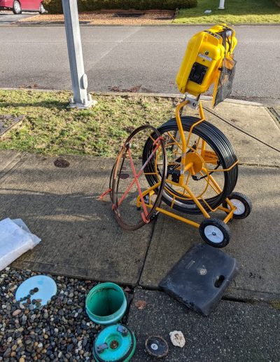 sewer work