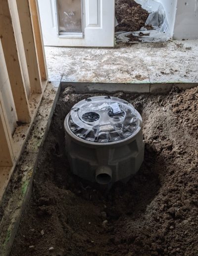 small basement sani sump