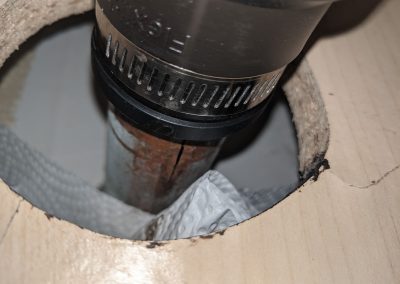 split copper drain